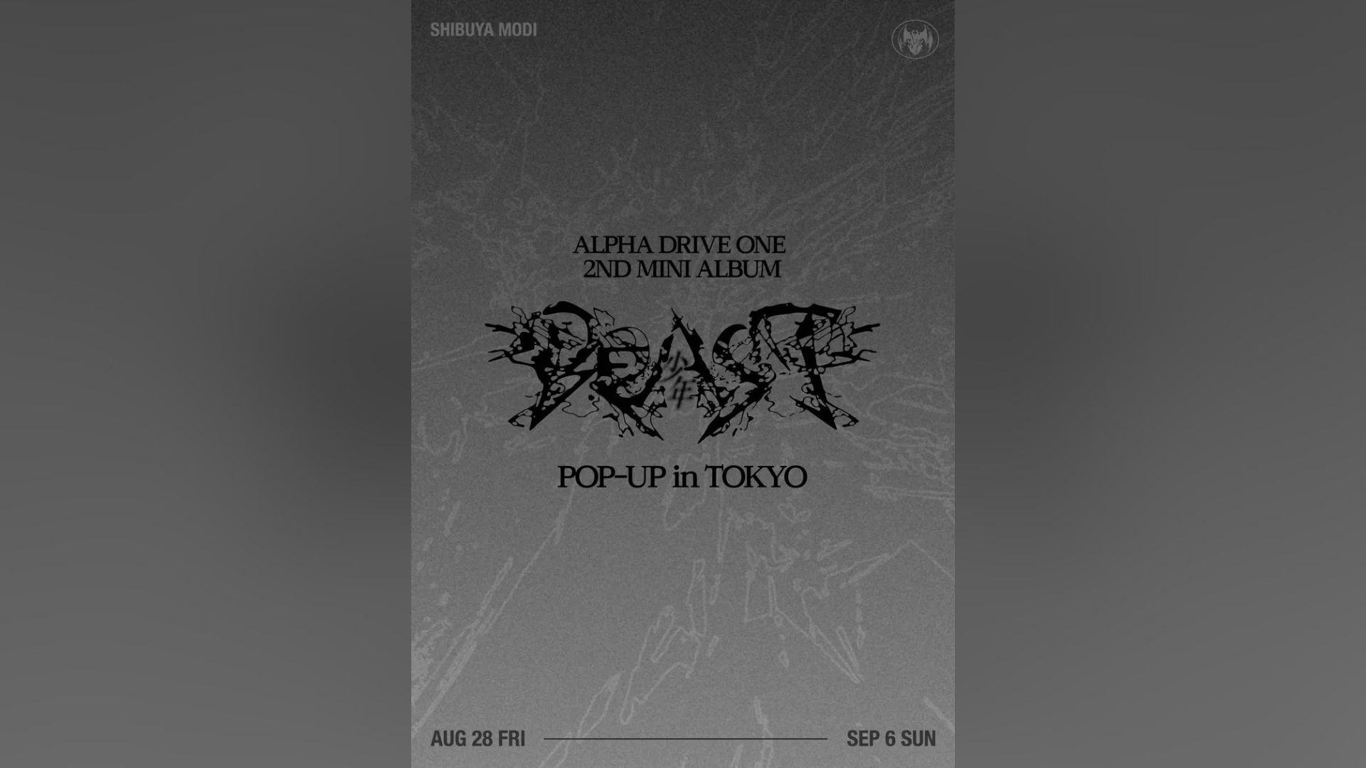ALPHA DRIVE ONE 2ND MINI ALBUM 《UNBREAKABLE : 少年BEAST》 POP-UP in TOKYO